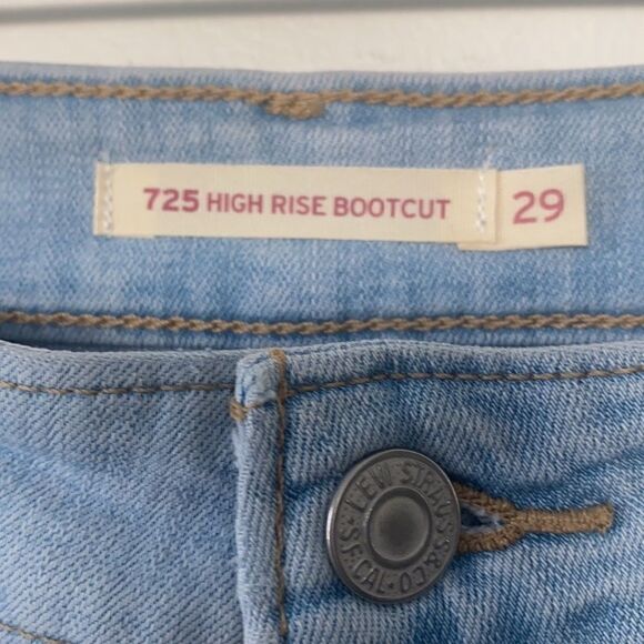 Levi’s 725 HR Bootcut Jeans 29 - Picture 6 of 8